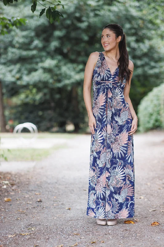Elegant And Simple Pap 16614 Grecian Maxi Dress