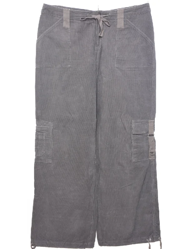Personalized Wear Corduroy Fabric Trousers - W36 L31