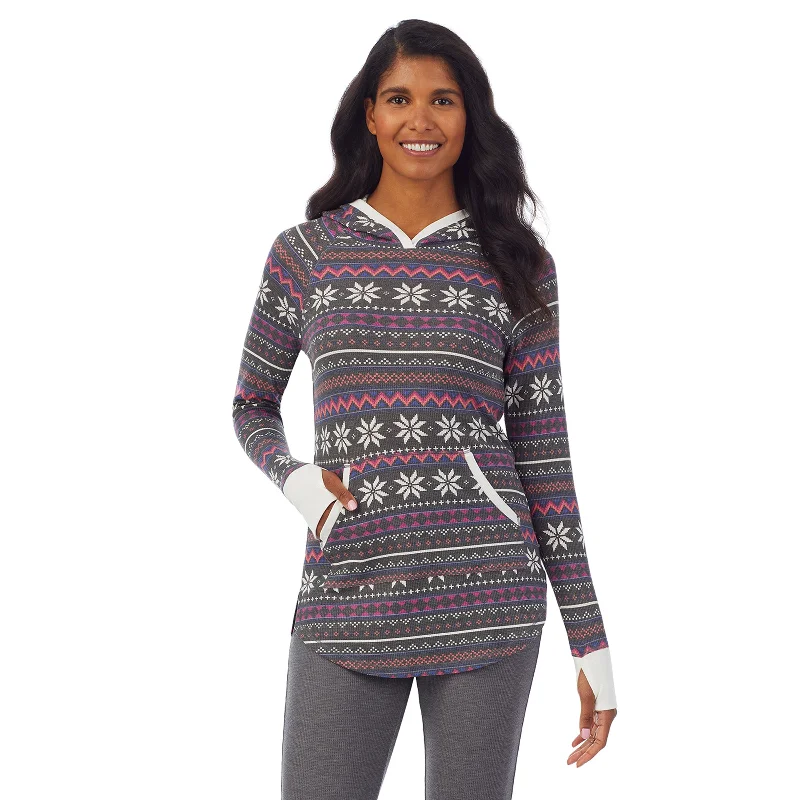 Grey Multi Fairisle