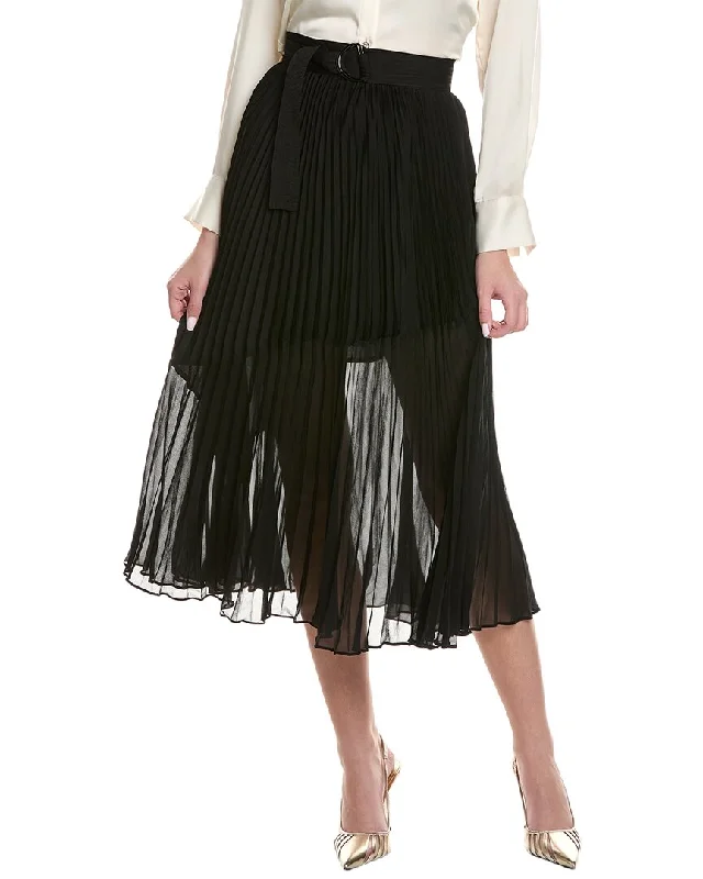 Fashionable Inner Wear Reiss Anya Pleat Skirt