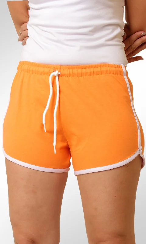 Fashionable Items Women Cotton Hot Short (Orange)