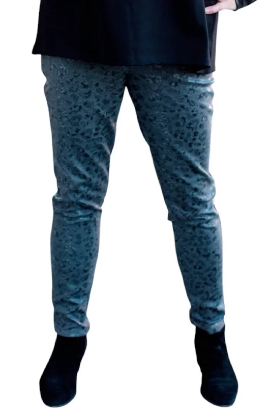 New Products Narrative Pants In Teal