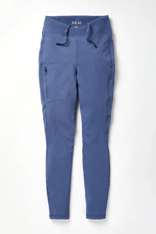 Urban Chic Shower Resistant Softshell Leggings - Nightshadow Blue