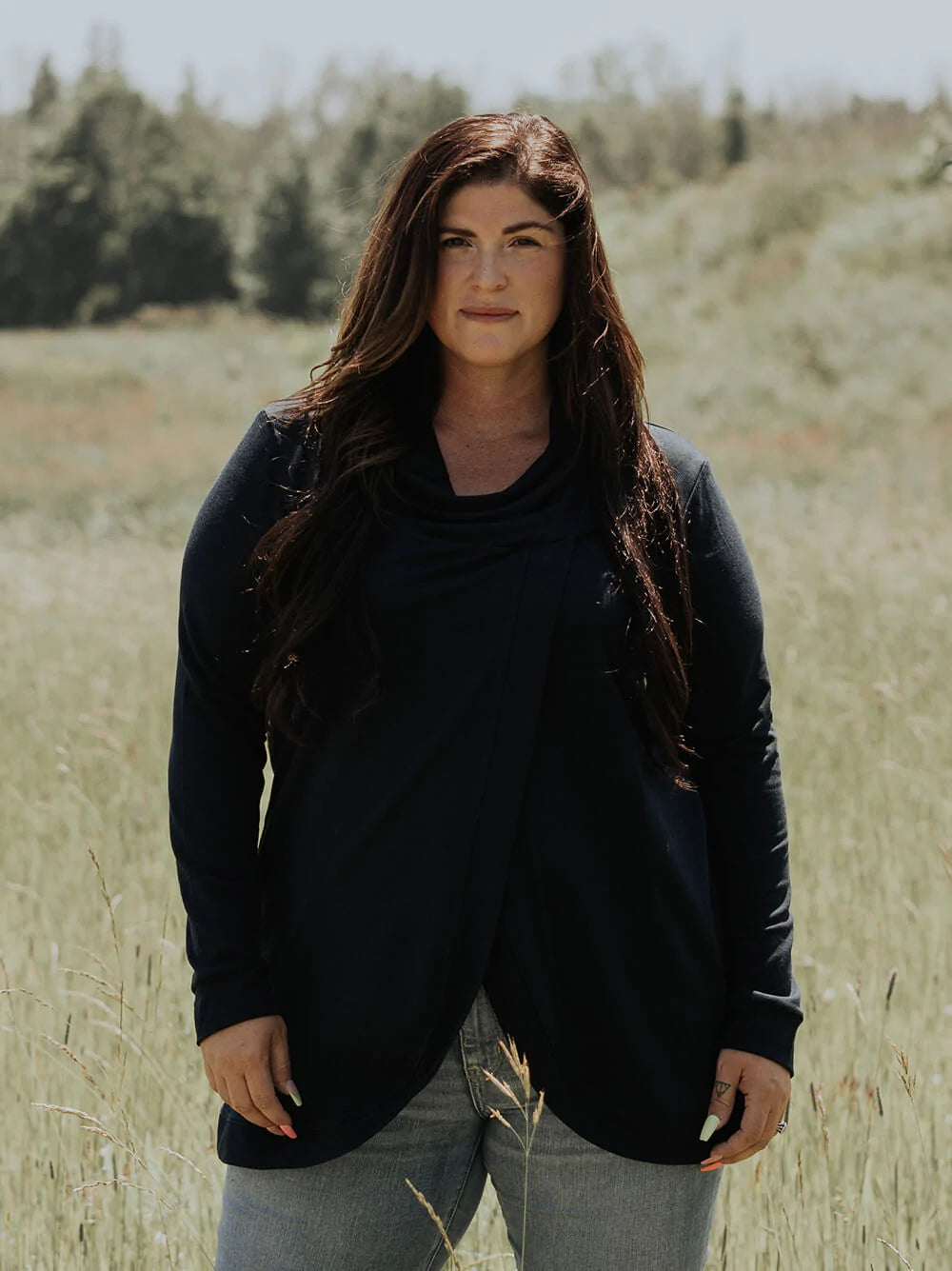 Sports And Leisure Cross Front Sweater