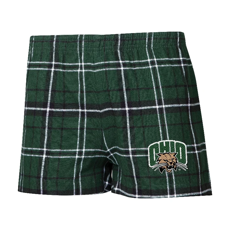 Bright Colors Ohio Bobcats Women's Flannel Shorts