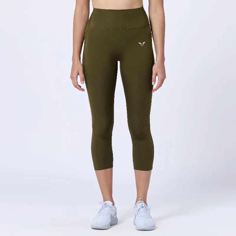 Fashion Trend Essential ACT Leggings 21" 2.0 - Dark Olive