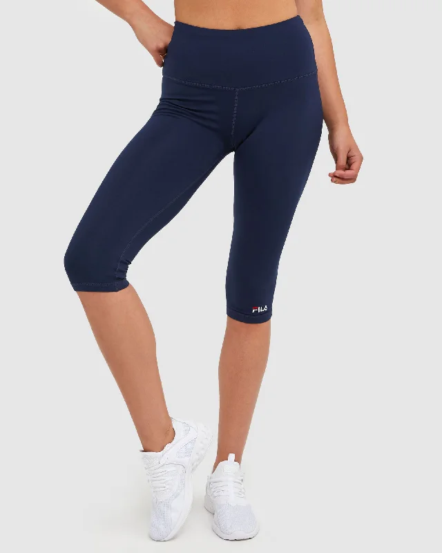 Cozy Vibes Classic Women's Capri Tights