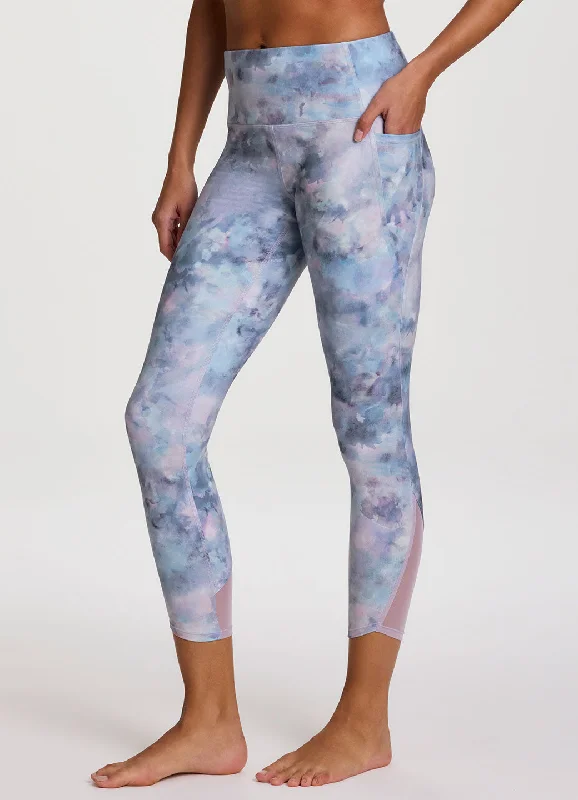 Sports And Leisure Hazy Nights Mesh Tech Flex 7/8 Legging
