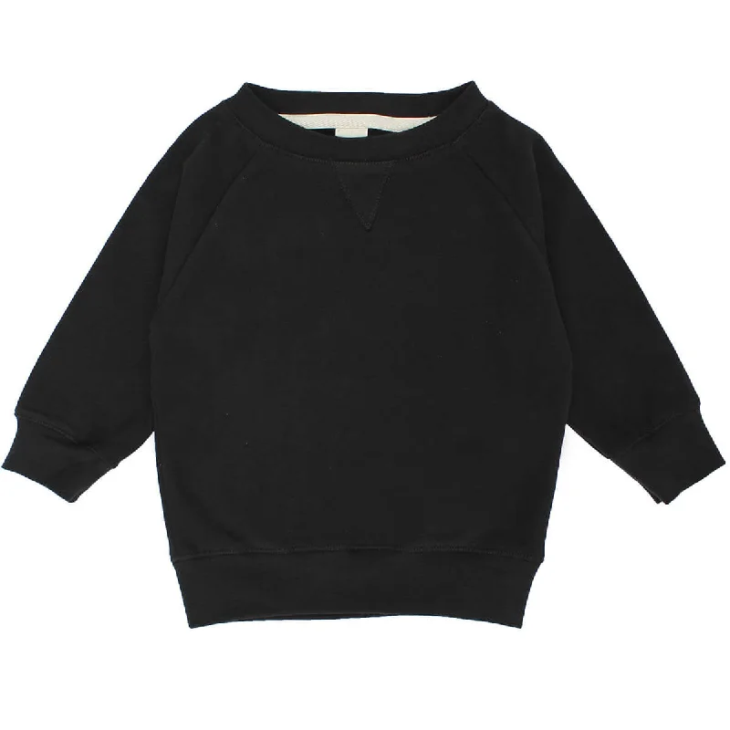 Affordable selection Crew Neck Sweater in Nearly Black by Gray Label - Last One In Stock - 2-3 Years