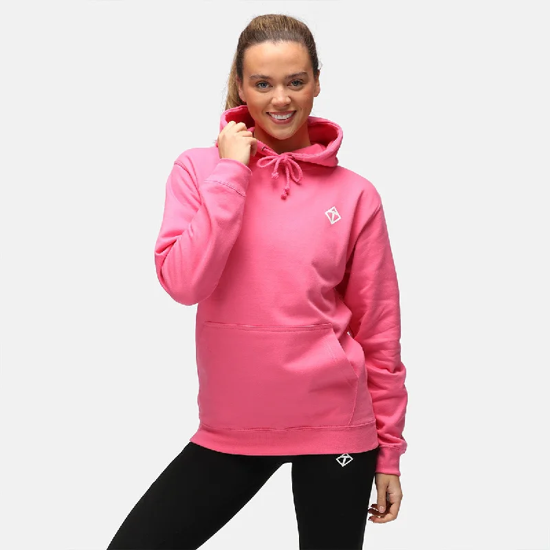 Classic Design Pink Diamond Hoodie