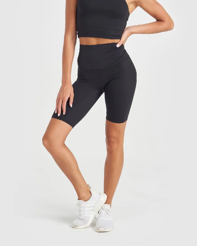 Comfortable Jackets Core Trainer Tiffany Bike Shorts - Black