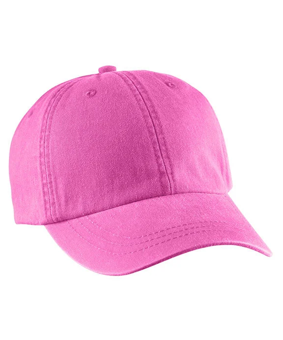 Light And Breathable AD969 - Adams Optimum Pigment-Dyed Cap | Neon Pink