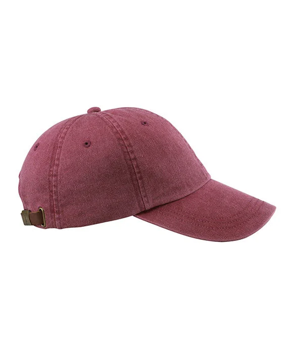 Sports And Leisure AD969 - Adams Optimum Pigment-Dyed Cap | Burgundy
