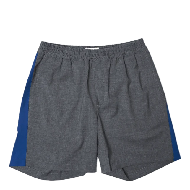 Casual And Versatile Front Ribbon Shorts Gray