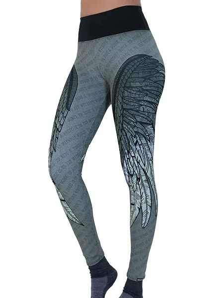 Street Fashion Wing Legging