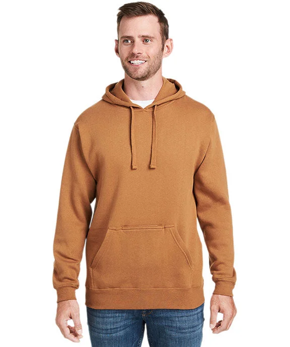 Easygoing Style JA8815 - J America Adult Tailgate Fleece Pullover Hooded Sweatshirt | Copper