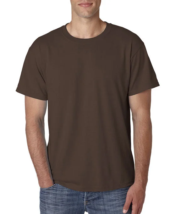 Retro Style 29 - Jerzees Adult 5.6 oz. DRI-POWER® ACTIVE T-Shirt | Chocolate