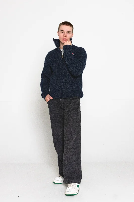 Slim Fit Norlender - Fitjar Sweater - Navy