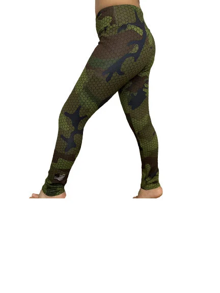 Smart Comfort MomMe Kids Hexacamo Legging