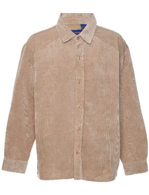 Practical Style Corduroy Shirt - XL