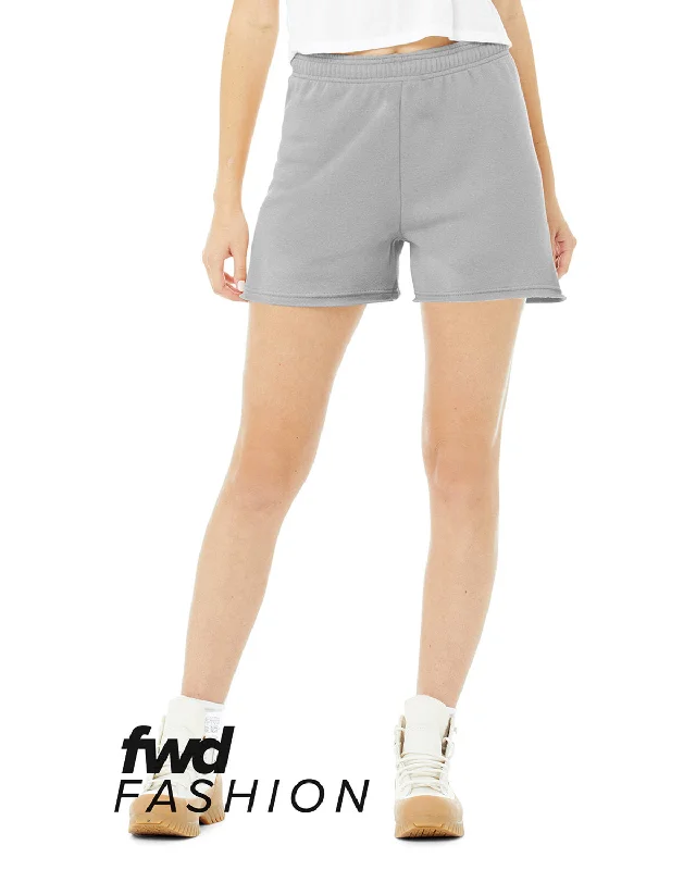 Elegant And Lazy BELLA + CANVAS Ladies' Cutoff Sweat Short