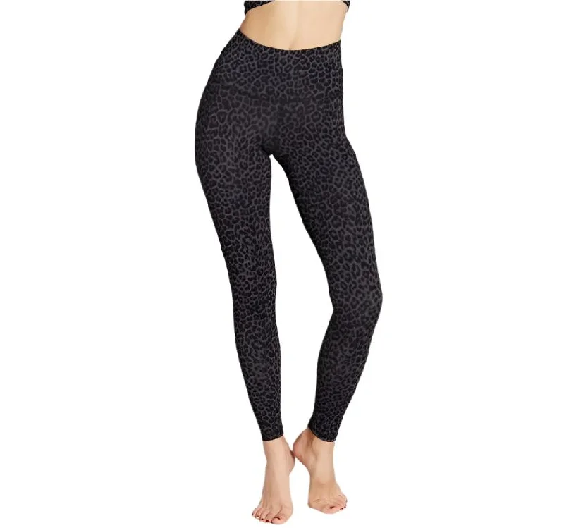 Classic Color Strut-This Teagan Ankle Grey Leopard
