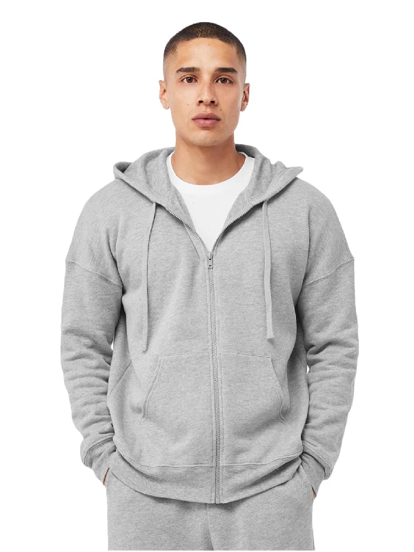 Boutique display Bella+Canvas Unisex Sponge Fleece DTM Full-Zip Hooded Sweatshirt