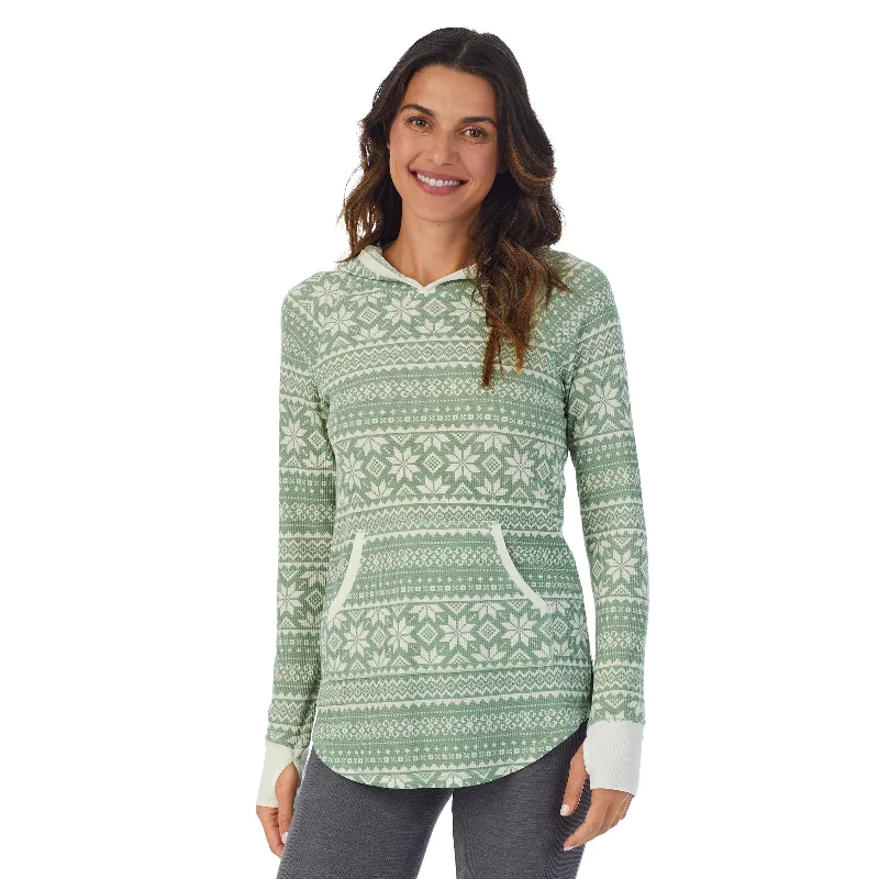 Soft Olive Fairisle
