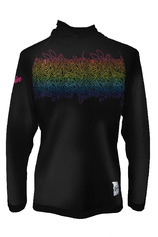 Retro Woolen Jacket Floral Muse Universal Hoodie