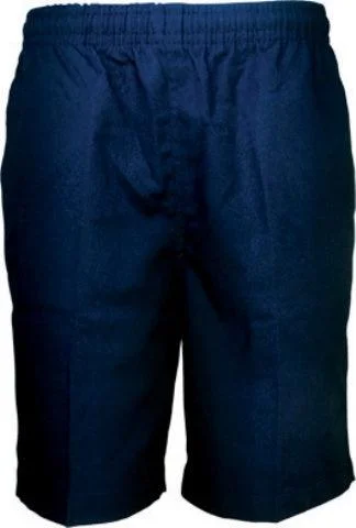 Exquisite Details School Shorts - Navy