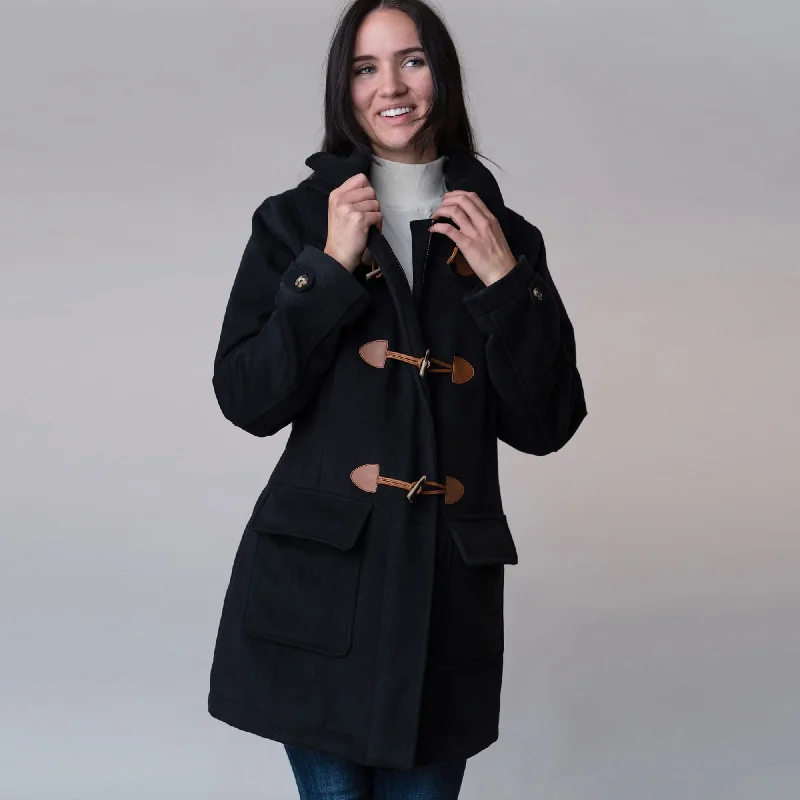 Unique Design Toggle Duffle Coat