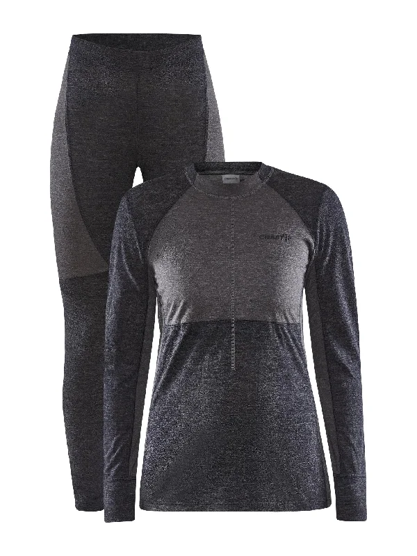 Sports Style Women's CORE Wool Mix Baselayer Set