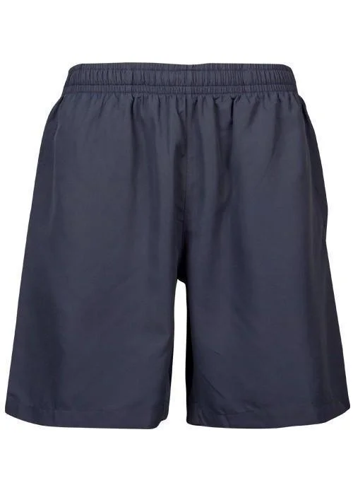 Urban Design Sense Kids Pongee Sports Shorts - Navy
