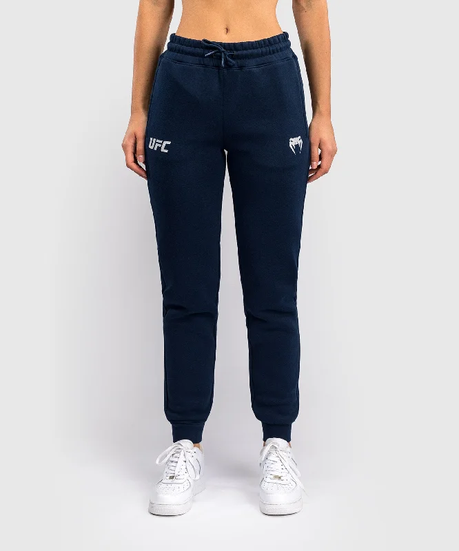 Elegant And Lazy UFC Fusion by Venum Fight Week Women’s Cotton Pant - Solid Oceanic Blue