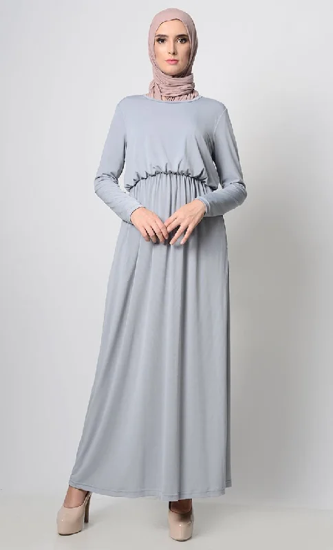 Luxury Style Your Perfect Everyday Abaya-Gray