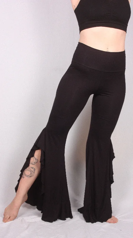 Summer Comfort LONG RUFFLE PANTS