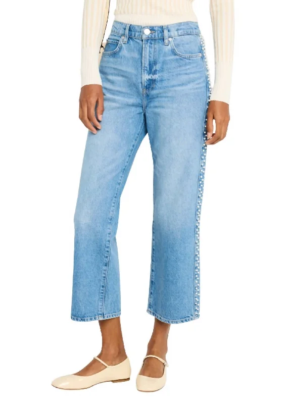 Cozy Chic Atelier Le Jane Crop Jean In Daylight Pearl