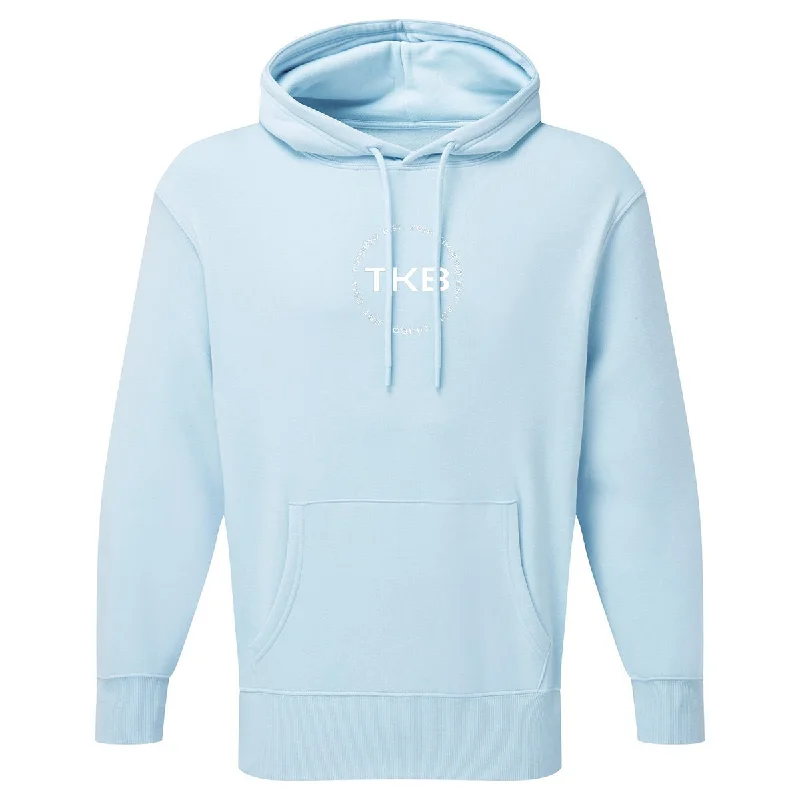 Comfortable Tops TKB Unisex Sky Blue Recycled Hoodie
