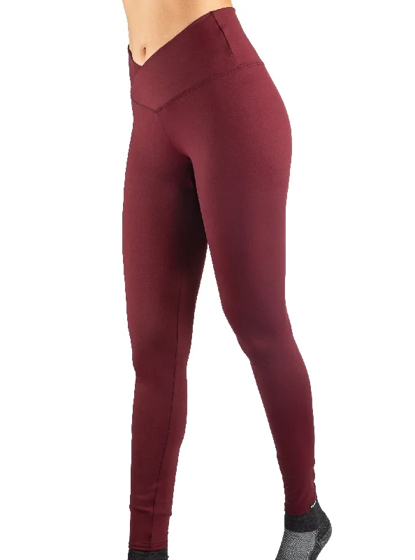 Soft Touch Brick Cross Over Waistband Legging