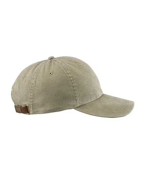 Spiritual Vitality AD969 - Adams Optimum Pigment-Dyed Cap | Khaki