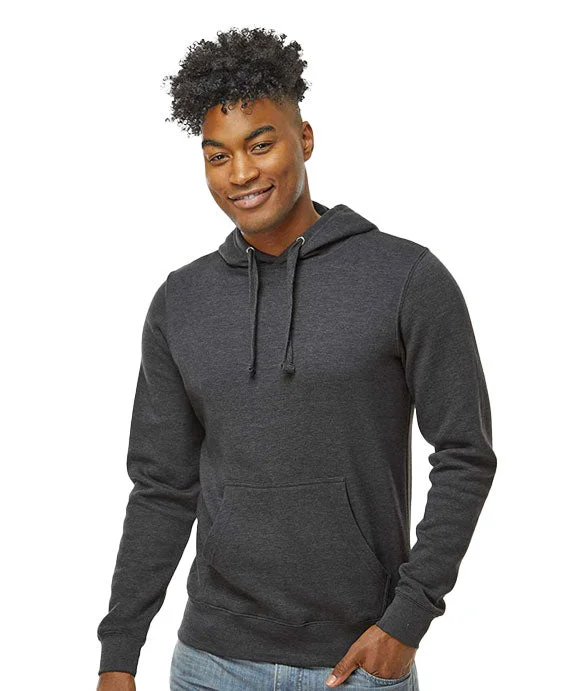 Classic Style 8720JA - J America Unisex BTB Fleece Hooded Sweatshirt | Charcoal Heather