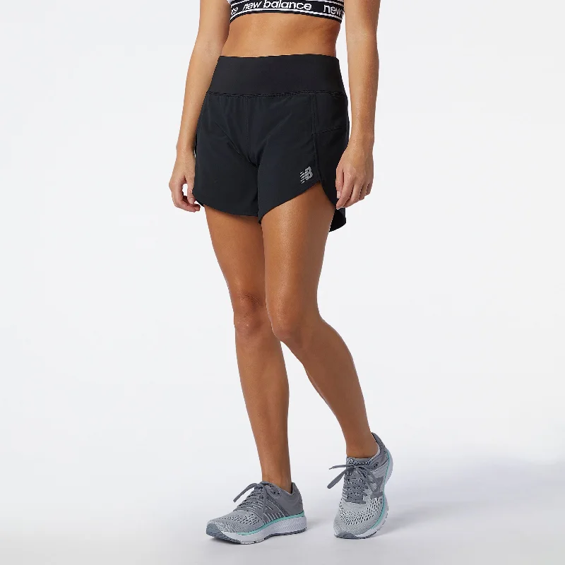 Printed Patterns New Balance Women's Impact Run Short 5 inch