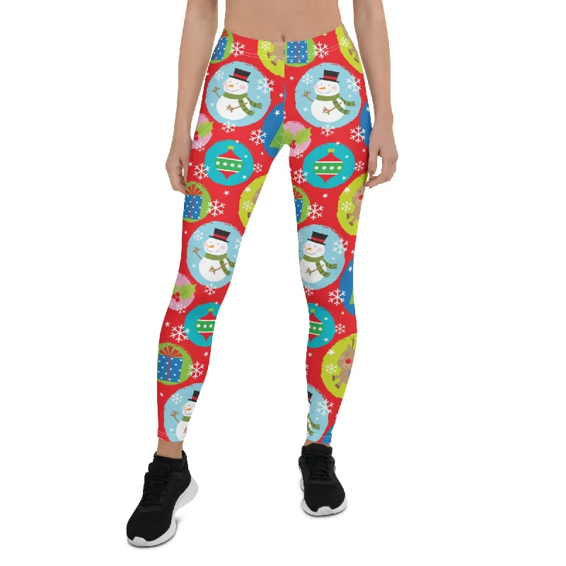 Summer Selection Colorful Holiday Joy Leggings
