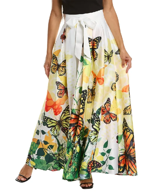 Minimal Comfort Gracia Butterfly Nature Maxi Skirt
