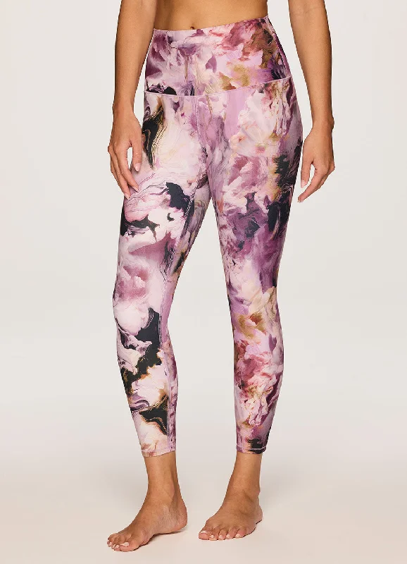 Layered Style Misty Marble Super Soft 7/8 Legging