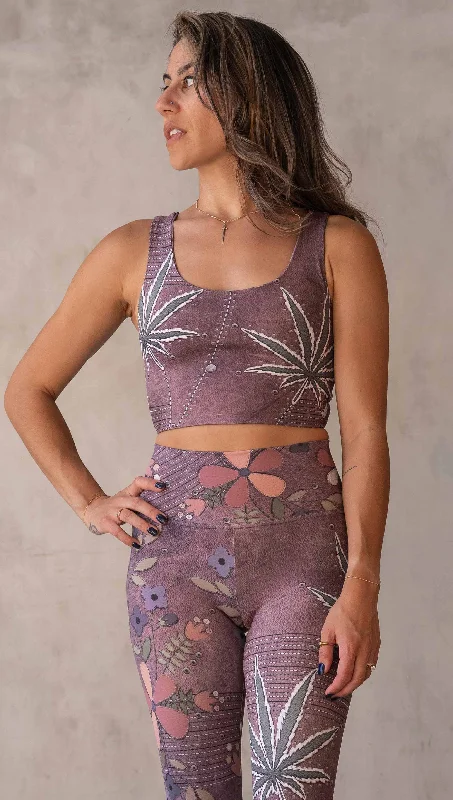 Youthful Style Dope and Flowers Top - Reversible