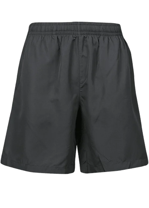 Casual Choice Kids Pongee Sports Shorts - Black