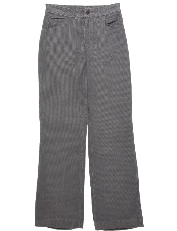 Lively And Youthful Corduroy Fabric Trousers - W28 L32
