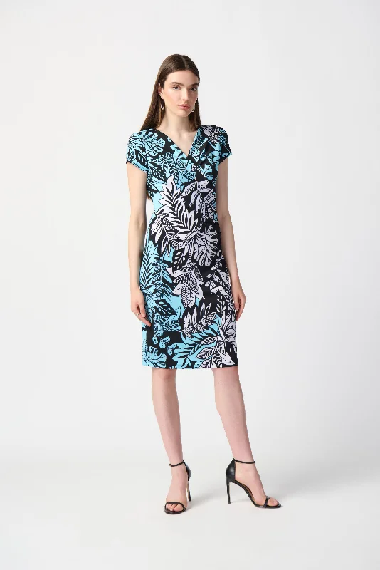 Goddess Outfit J.R 241287 Silky Knit Wrap Dress