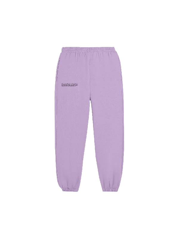 Fresh And Simple Womens 365 Heavyweight Track Pants—orchid purple